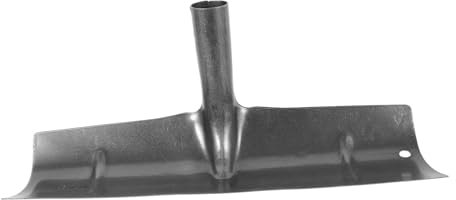 Yardwe Reinigungsschaufelkopf Metall Geflügelmistschaufel Mehrzweck Schaufel für Bauernhof und Garten Wiederverwendbar Leicht zu Reinigen für Geflügelmist Hof und Outdoor Anwendungen