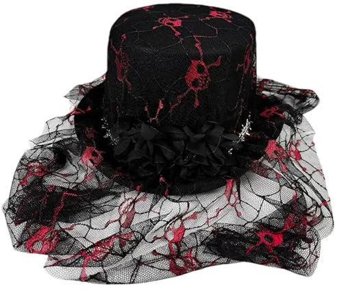EINCORN Halloween Zauberhut Vampire Kostüm Hut Zauberer Hut Bühnenauftritte Hut für Halloween Kostümpartys