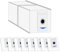 (9 Pièces) M12 Pro+ Sacs à Poussière de Remplacement Compatibles avec Les Aspirateurs ECOVACS DEEBOT T30 Omni/ T30 Pro Omni/Yeedi M12 Pro+/ T30/ T30 MAX, Kit d'accessoires