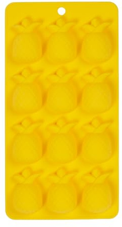 Tala Silicone Baking Mould, 9 Hole Pineapple Shaped Mould for Baking Individual Themed Cakes, Biscuits, Jelly's, Freezer Pops and Boiled Sweets, BPA Free and Dishwasher Safe
