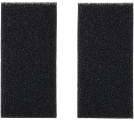 Briny River 2 Pezzi Filtro In Spugna Antipolvere Per Motore Del Ventilatore Dell'auto 64119216222 Compatibile Con BMW F01 F02 F04 F07 GT F10 F11 M5