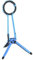 Magnetic Pocket Phone Tripod, Magnetic Phone Tripod Mount Adapter 360° Rotation Foldable Pocket (Blue)
