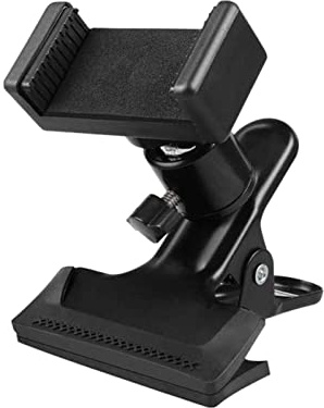HAYOMAX Guitar Head Clip,Guitar Phone Mount with 360° Rotation,Mobile Phone Holder for Live Broadcast,Compatible with Guitar/Electric Guitar/Bass/Ukulele