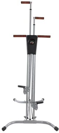 ERYUE Vertical Climber Hochleistungs-Fitnessgerät, Verstellbarer Heimstepper für Cardio-Training, Rutschfestes Stahlrahmen-Pedal für Indoor-Fitnessstudio