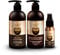 BE MY BEARD Beard Shampoo/Conditioner and Face Moisturiser Oil Complete Triple Pack