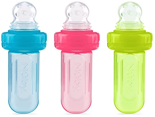 Nûby ID5577 Cuillère Easy Squeezy 6+ Mois, 1 Unité