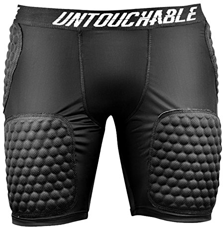 Untouchable American Football 5-Pocket Girdle Black (4XL)