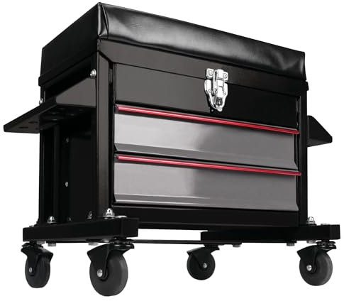 PERFORMANCE TOOL W85024 2 Drawer Rolling Mechanics Seat