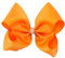 Xiang Ru Enfant Épingle Jolie Pince à Cheveux Nœud Papillon Décoratif Barette Orange