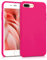 kwmobile Hülle kompatibel mit Apple iPhone 7 Plus/iPhone 8 Plus Hülle - Silikon Handy Case - Handyhülle weiche Oberfläche - kabelloses Laden - Neon Pink