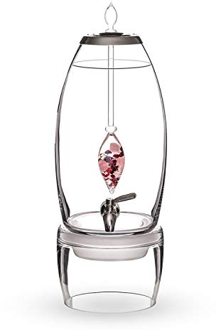 VitaJuwel Grande Love | Wasserspender mit Rosenquarz, Granat & Bergkristall für Harmonie und Sinnlichkeit
