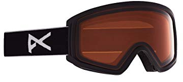 Anon Unisex Jugend Tracker 2.0 Snowboard Brille, Black/Amber
