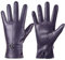 Damen Winter Lederhandschuhe Touchscreen Texting Warm Fahren Lammfell Handschuhe (Lila, XXL)