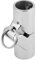 DEWIN Connettore Girevole Pieghevole,25mm Raccordo Girevole Pieghevole per Tubo in Acciaio Inossidabile Connettore Tubo Marino Barca Pieghevole Connettore Tubi (25mm)
