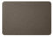 Eglooh - Herms - Schreibtischunterlage aus Leder Taupe Grau cm 50x35 - Handwerkliche Nähte und abgerundeten Kanten - Made in Italy
