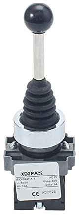 1pcs Latch Rocker Joystick Controller Spring Devuelve Switches Cross Cross,XD2-PA22