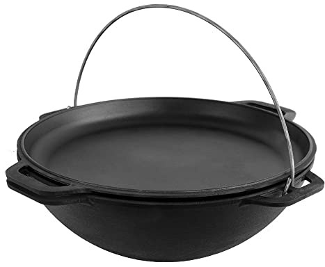 Brizoll Kazan KA12-3 Gusseisen, mit Deckel, 12 l