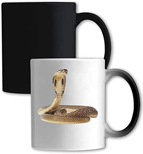 King Cobra African Snake Farbwechsel-Becher Weiß One Size