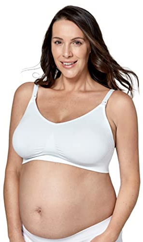 Medela Soutien-Gorge Keep Cool Ultra | Soutien-Gorge de Grossesse et d’Allaitement sans Coutures doté d’Un Tissu Doux avec 6 Zones Respirantes et Un Maintien renforcé