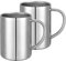 luvtree Doppelwandiger Thermobecher aus Edelstahl.Thermo Tasse,Tasse Camping,Metall Tasse,Edelstahlbecher 280ml. Für Kalt- und Heißgetränke geeignet. 2er-Pack.
