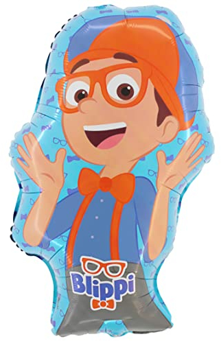 Toyland® 29 Zoll Folienballon mit Blippi-Charakter – Kinderparty-Dekorationen