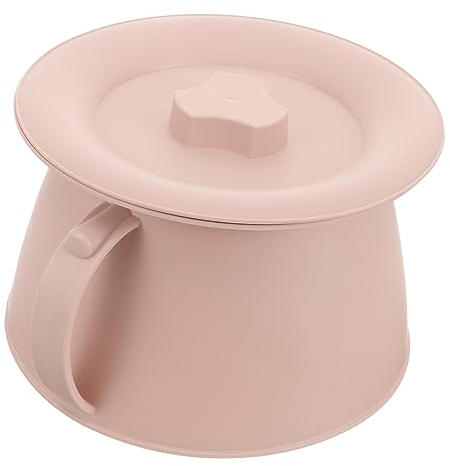 BESPORTBLE Pot De Nuit Pot En Plastique Urine Poêle Chambre Urinoir Seau De Toilette Portable Éponge Avec Couvercle Pour La Maison Hôpital Adultes Personnes âgées Enceintes Utilisation De