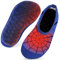 Kinder Badeschuhe Schwimmschuhe Wasserschuhe Jungen Baby Strandschuhe Aquaschuhe Schnell Trocknend für Beach Pool(Cobweb Rot34/35)
