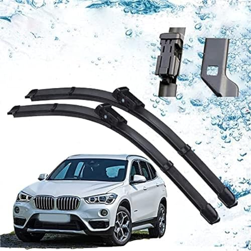 Auto Scheibenwischer, für BMW X1 F48 2015 2016 2017 Set Wischer Wischblätter Vorne Frontscheibe Scheibenwischer Auto Accessoire