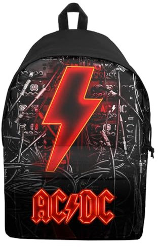 Rocksax Unisex Ac/Dc Daypack-Pwr Up 3 Tagesrucksack, Schwarz