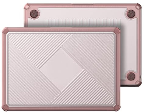 Dux Ducis LCGH Series - Custodia per Apple MacBook Air 13.3-2018/2020, rosa