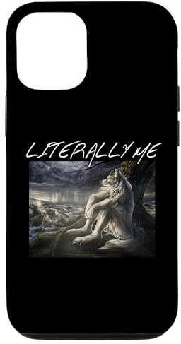 Hülle für iPhone 13 Literally Me Funny Alpha Werwolf Werwölfe Wolf Meme