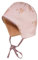 maximo GOTS Baby-Mütze, Jersey bedr. Teddyfutter, Bindeband Made in Germany Baumwolljersey