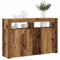 Willood Sideboard mit LED-Leuchten TV Schrank Lowboard Altholz-Optik 115,5x30x75 cm