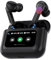 MU LIN Cuffie Bluetooth 5.4 con controllo a schermo tattile, riduzione del rumore ANC/ENC, autonomia di 40 ore, impermeabili IPX7, wireless in-ear, Ideali per musica, chiamate e sport/NERO