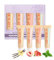 Lippenpeeling-Peeling, Lippenpeeling-Set,Lippenpeeling Lippenwäscher feuchtigkeitsspendend | 4X Lippenpeeling, Lippenpeeling-Set, Lippenfüller, feuchtigkeitsspendende und glä