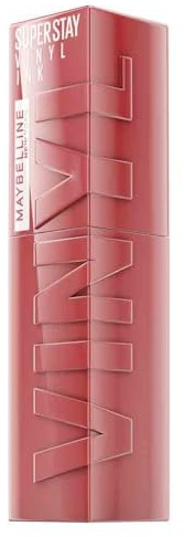 Maybelline New York Lip Colour, Smudge-free, Long Lasting up to 16h, Liquid Lipstick, Shine Finish, SuperStay Vinyl Ink, 10 Lippy (Pack of 6)