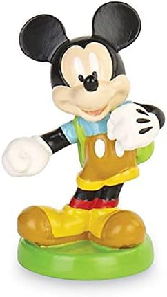 DLM-A907 Bomboniere 12 Statuine di Topolino Esploratore con Zaino in Spalla cm 5,5x3,5 per Nascita Compleanno Maschietto Battesimo Bimbo Comunione Bambino Cresima Ragazzo