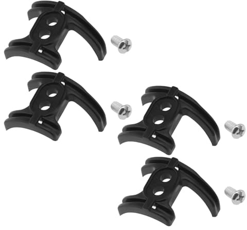 VEOIRXU 4 Piezas Guía De Cable De Bicicleta De Carretera Con Tornillos Soporte De Bicicleta Antifricción Accesorios De Soporte Inferior De Plástico Guía De Cable De Cuadro Para Bicicleta