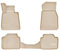 OMAC Gummimatten Fußmatten kompatibel mit BMW 3er F30 F31 2012-2018 TPE Matten Beige 4X