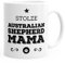 MoonWorks Kaffee-Tasse Stolze Australian Shepherd Mama Australian Shepherd Besitzerin Hundebesitzerin weiß Unisize