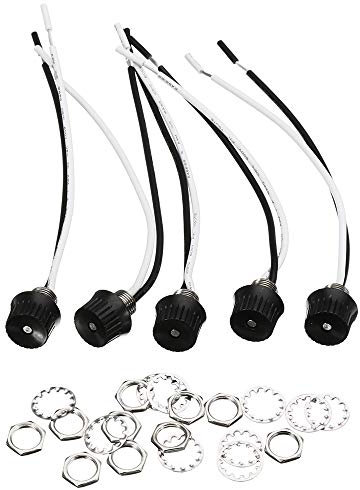 ChaRLes 5X Drehbare Metall Baldachin Schalter Mit 4 Zoll Draht Schalter