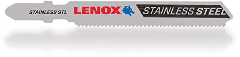LENOX Tools 1991616 T-Shank Stainless Steel Cutting Jig Saw Blade,3 1/4-Inch X 3/8-Inch 18 TPI, 1-Pack