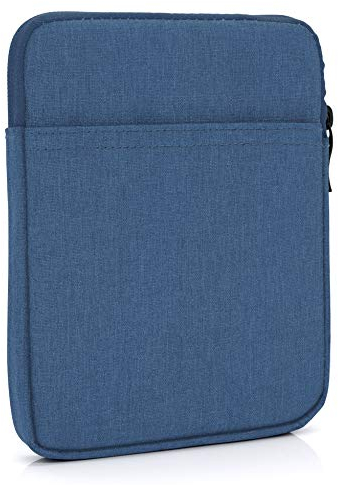 MyGadget Borsa Nylon per Tablet fino a 11 Pollici - Custodia Protettiva per 26 x 19,5 cm - es. iPad, Samsung Galaxy Tab S7 A7 - Sleeve in Blu Chiaro