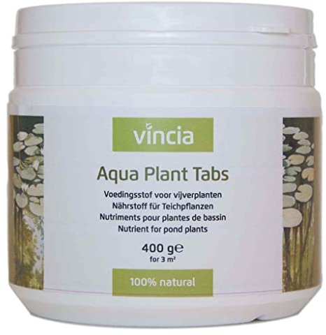 Velda Aquarium Plant Tablets Vincia Environmentally-Friendly Without Pollution Aquarium Pond Fish Tank Biological Nutrifying Fertiliser 400g