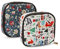 Pochette pour Serviette Hygienique,Mini Femme Pochette pour Serviette Hygienique Lavables Pochette Porte Monnaie Portable Petite Pochette Tissu en Toile Sac Rangement(2 pièces)