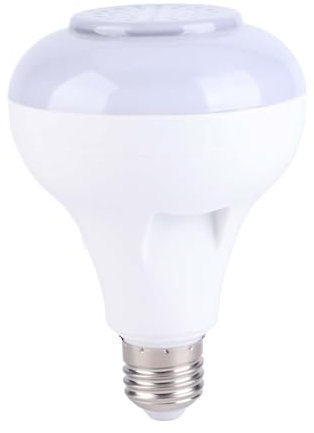Bombilla LED Colores Altavoz con bombilla Bluetooth 4.2 con puerto USB, lámpara estéreo con cambio de color RGB E26/E27 Base LED Bombilla de música con control remoto para fiestas decoraciones