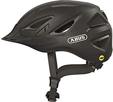 ABUS Urban-I 3.0 MIPS city helmet - bike helmet with impact protection, rear light, visor and magnetic fastener - for men and women