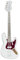 Geepin Emaille-Bass-Anstecker | Hochwertige Jazz Bass Mini-Brosche | 54 mm | Tragbar am Rucksack, T-Shirt, an der Jacke, Krawatte etc. | In ansprechender Gitarrenkoffer-Box | Tolles Geschenk…