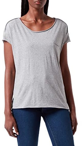 Marc O'Polo Damen B41225951423 T-Shirt, Stone Melange, XL EU