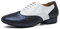 MINITOO Junge Herren Tanzschuhe Standard Latein Ballsaal Schuhe Tango Salsa Tanze Schuhe L496 Schwarz Weib EU 39